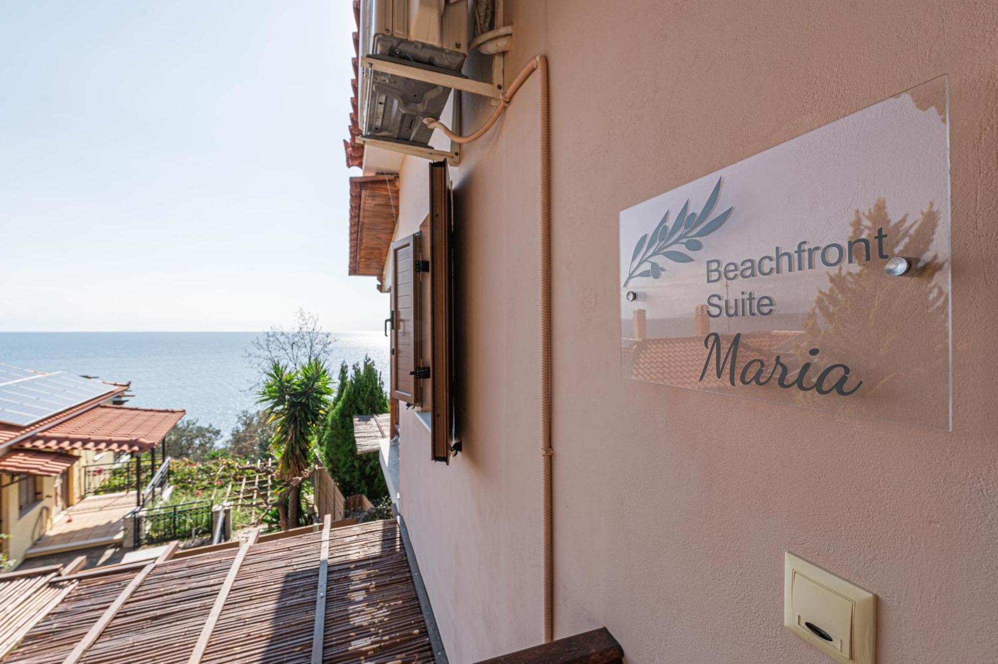Paralio Astros Beachfront Suites Xiropigado Eksteriør billede